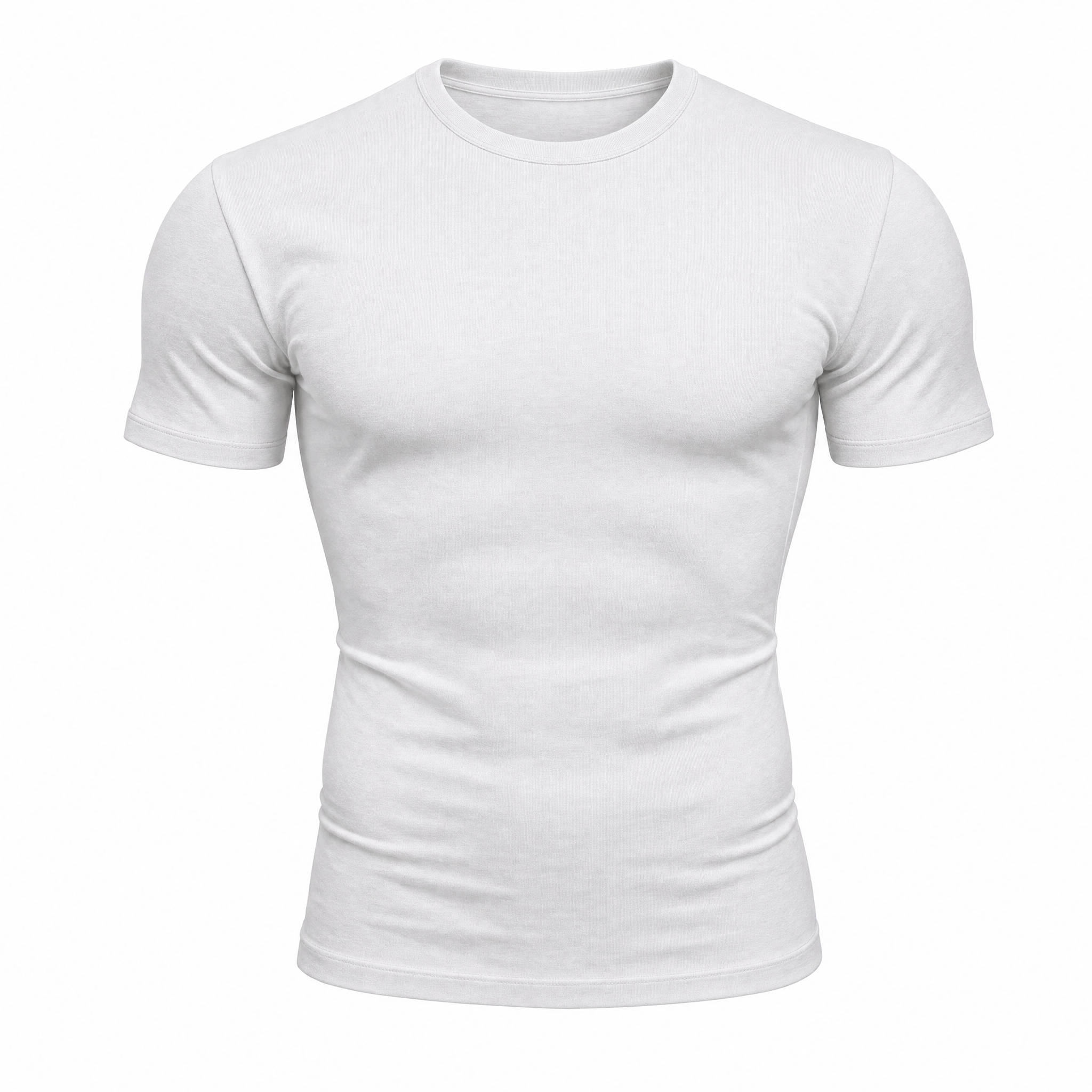 CAMISETA SCULPTED FIT PREMIUM WHITE